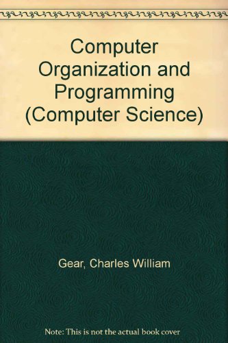 Book Computer Organization and Programming free