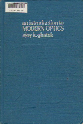 Book An Introduction To Modern Optics free