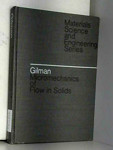 Book Micromechanics of Flow in Solids free