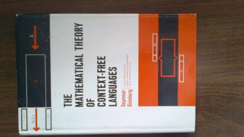 Book The Mathematical Theory of Context Free Languages free