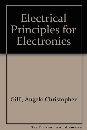 Book Electrical principles for electronics free
