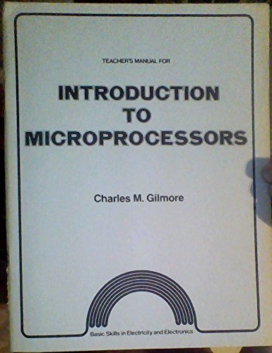 Book Introduction to Microprocessors: Teachers Manual free
