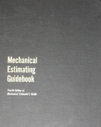 Book Mechanical Estimating Guidebook free