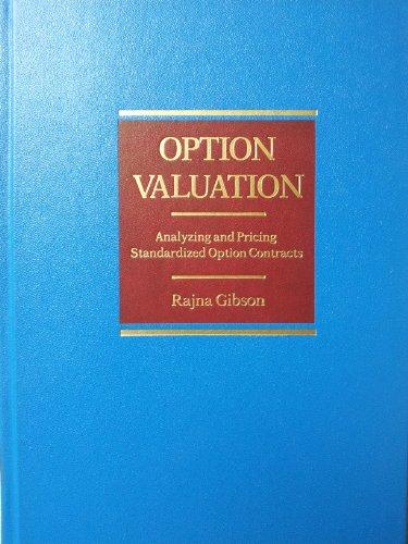 Book Option Valuation: Analyzing And Pricing Standardized Option Contracts (mcgraw Hill Series In Finance) free