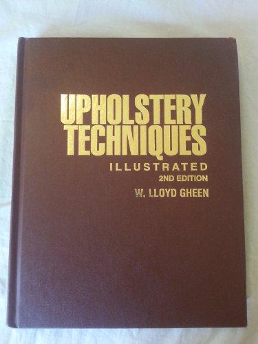 Book Upholstery Techniques Illustrated free