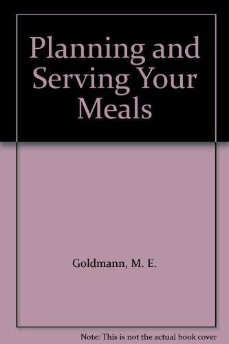 Book Planning And Serving Your Meals free