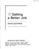 Book Getting a Better Job free