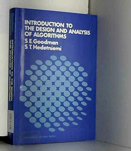 Book Introduction to the Design and Analysis of Algorithms (McGraw-Hill Computer Science Series) free