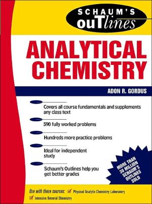 Book Schaum's Outline of Analytical Chemistry free