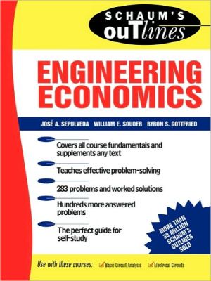 Book Schaum's Outline of Engineering Economics free