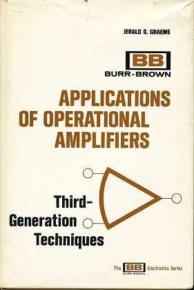 Book Applications of Operational Amplifiers: Third Generation Techniques (The BB electronics series) free
