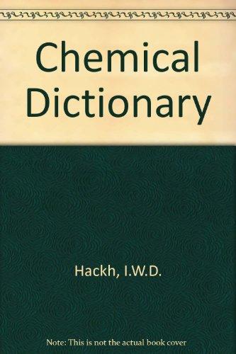 Book Hackh's Chemical Dictionary free