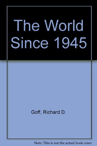 Book The World Since 1945 free