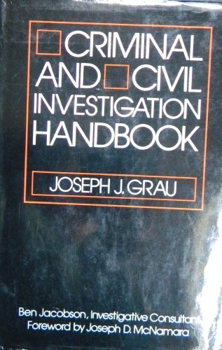 Book Criminal and civil investigation handbook free