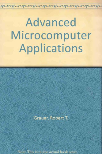 Book Advanced Microcomputer Applications free