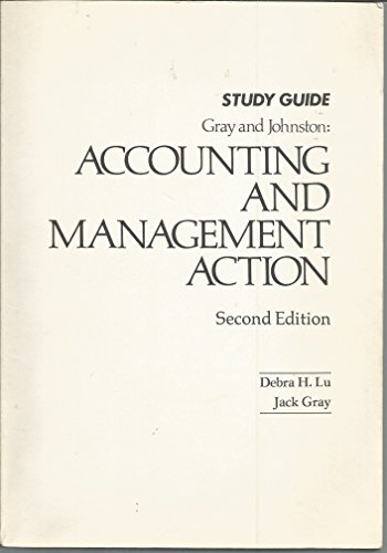 Book Accounting And Management Action: Study Guide free