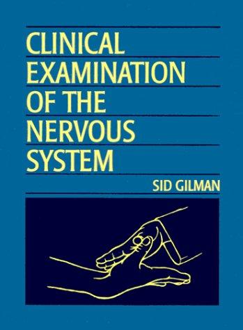 Book Clinical Examination of the Nervous System free