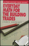 Book Everyday Math for the Building Trades free