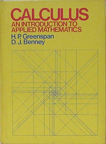 Book Calculus: an introduction to applied mathematics free