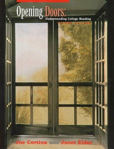 Book Opening Doors: Understanding College Reading free