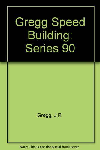 Book Gregg Speed Building Series 90 -wb free