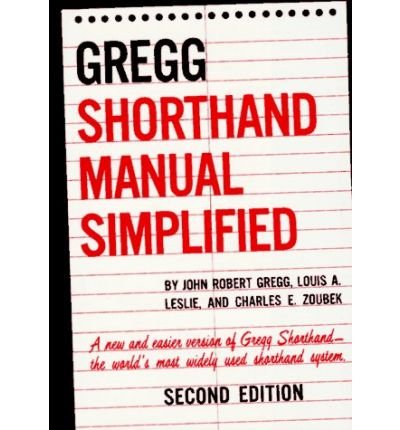 Book Gregg Shorthand Manual, Simplified free