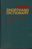 Book Gregg Shorthand Dictionary (Diamond jubilee series) free