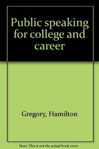 Book Public Speaking For College And Career free
