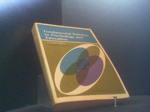 Book Fundamental Statistics in Psychology and Education (McGraw-Hill series in psychology) free
