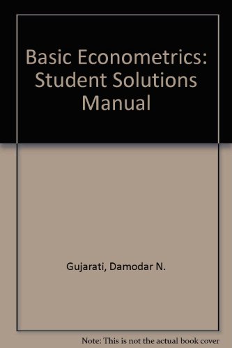 Book Basic Econometrics: Student Solutions Manual free