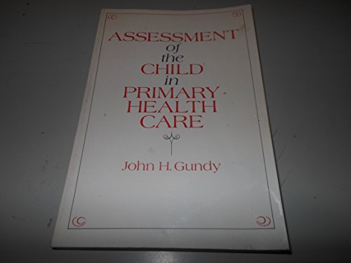 Book Assessment Of The Child In Primary Health Care free