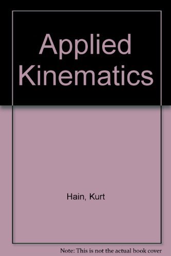 Book Applied Kinematics, 2nd Edition free