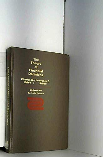 Book The theory of financial decisions (McGraw-Hill series in finance) free