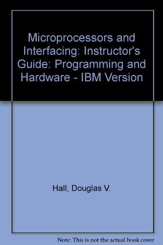 Book Instructor's Guide For Microprocessors And Interfacing: Programming And Hardware/book And Disk free