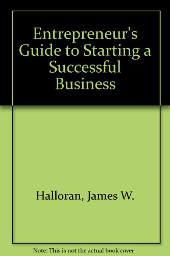 Book Entrepreneur's Guide to Starting a Successful Business free