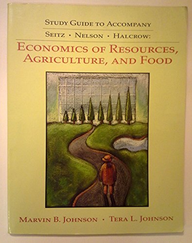 Book Economics of Resources, Agriculture and Food (Agricultural Economics) free