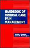 Book Handbook Of Critical Care Pain Management free