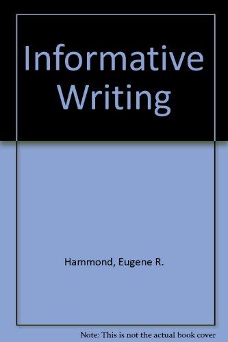 Book Informative Writing free