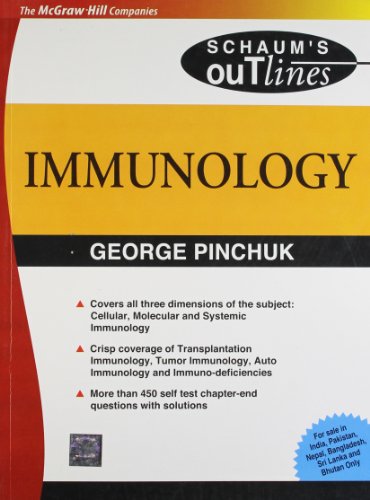 Book Immunology (Sie) (Schaums Outlines Sereis), 1Ed free