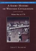 Book Studyguide Volume1 to Accompany Short History Western Civilizations free