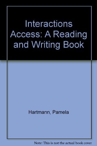Book Interactions Access: A Reading/Writing Book free