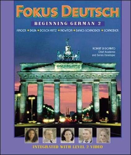Book Fokus Deutsch: Beginning German 2 (Student Edition + Listening Comprehension Audio CD) free