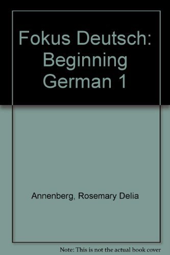 Book Fokus Deutch: Beginning German 1 free