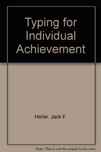 Book Typing For Individual Achievement free