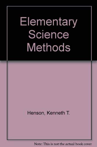 Book Elementary Science Methods free