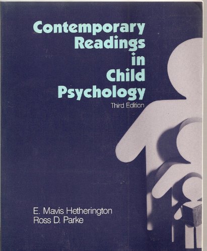 Book Contemporary Readings in Child Psychology free