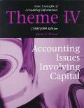 Book Core Concepts in Accounting Information 1998-1999: Theme IV : Accounting Issues in Involving Capital free