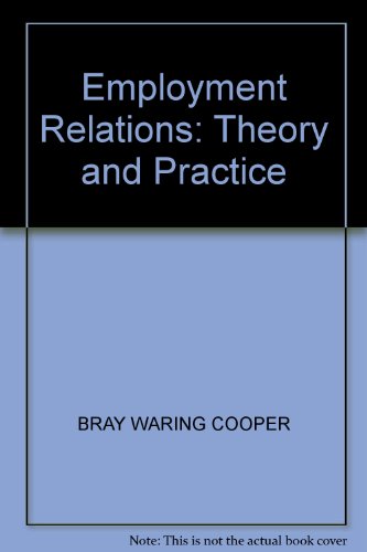 Book Employment Relations: Theory And Practice free