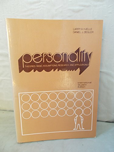 Book Personality Theories: Basic Assumptions, Research, and Applications (Occupational Manuals and Projects in Marketing) free