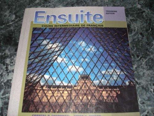 Book Ensuite: Cours Intermediaire De Francais (English and French Edition) free